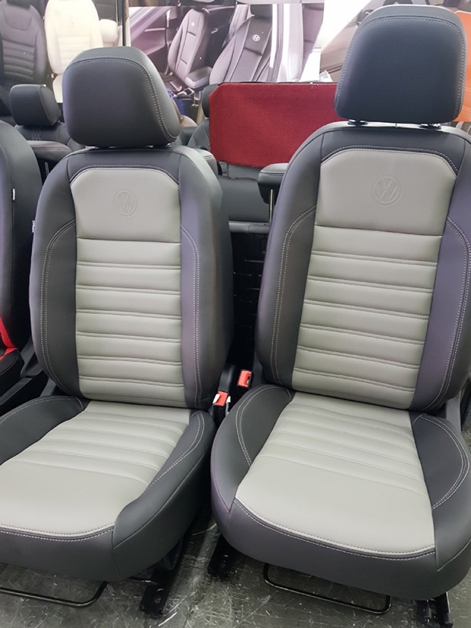 Volkswagen — bicolor grafite e cinza